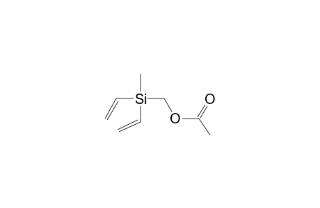 [Methyl(divinyl)silyl]methyl acetate
