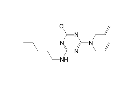 6-Chloranyl-N4-pentyl-N2,N2-bis(prop-2-enyl)-1,3,5-triazine-2,4-diamine