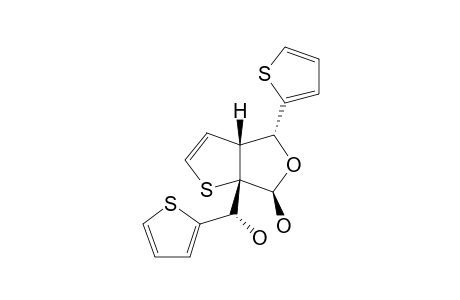 1,3,6a-Trihydro-3-hydroxy-3a-[1-hydroxy-(2-thienyl)methyl]-1-(2-thienyl)thieno[2,3-c]furan