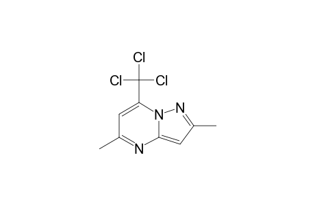 7-(Trichloromethyl)-2,5-dimethylpyrazolo[1,5-a]pyrimidine