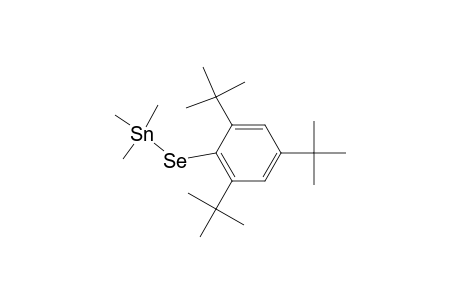 Trimethyl[2,4,6-tri(t-butyl)phenylseleno]stannane