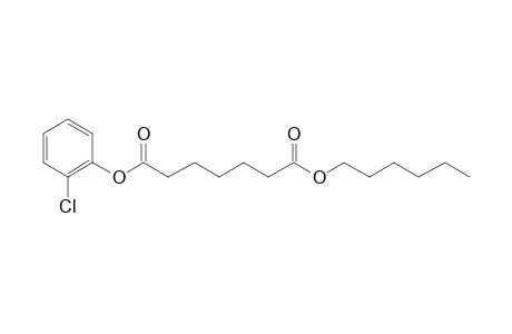 Pimelic acid, 2-chlorophenyl hexyl ester