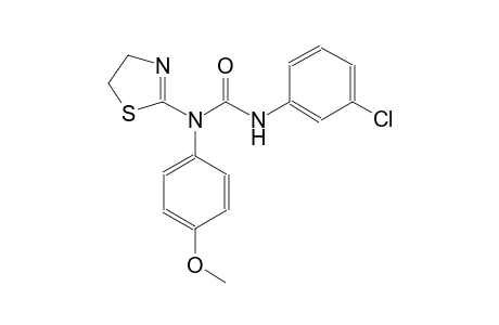 N'-(3-chlorophenyl)-N-(4,5-dihydro-1,3-thiazol-2-yl)-N-(4-methoxyphenyl)urea