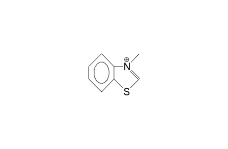 3-Methyl-benzothiazolium cation