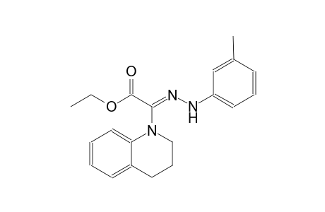 ethyl (2Z)-3,4-dihydro-1(2H)-quinolinyl[(3-methylphenyl)hydrazono]ethanoate