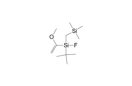 (t-butyl)fluoro(1-methoxyvinyl)[(trimethylsilyl)methyl]silane