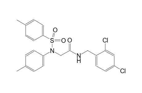 N-(2,4-dichlorobenzyl)-2-{4-methyl[(4-methylphenyl)sulfonyl]anilino}acetamide