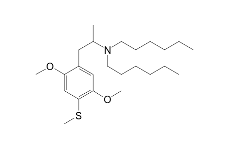 N,N-Dihexyl-2,5-dimethoxy-4-methylthioamphetamine