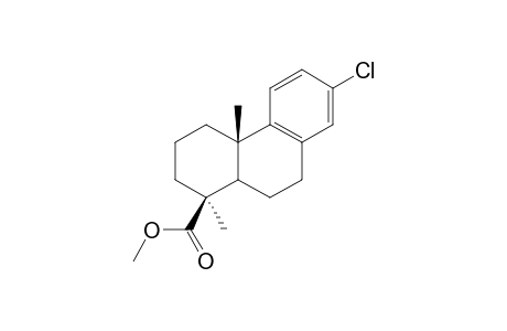 Methyl 13-chloropodocarpa-8,11,13-trien-19-oate