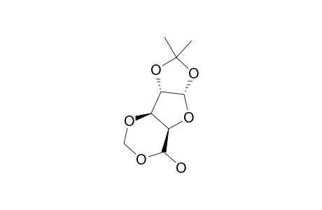 1,2-O-ISOPROPYLIDENE-3,5-O-METHYLIDENE-5-HYDROXY-ALPHA-D-XYLOFURANOSE