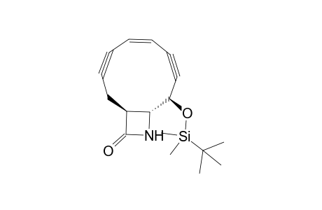 (1S,9R,10R)(Z)- 9-[(tert-Butyldimethylsilyl)oxy]-11-azabicyclo[8.2.0]dodec-5-en-3,7-diyn-12-one
