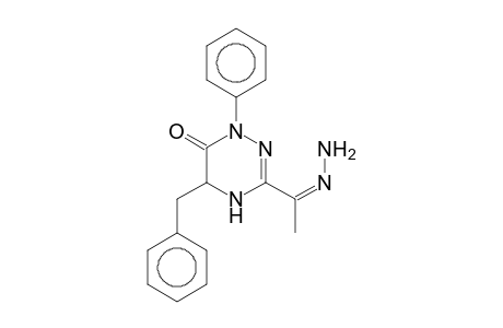 5-Benzyl-3-(1-hydrazonoethyl)-1-phenyl-4,5-dihydro-1H-[1,2,4]triazin-6-one