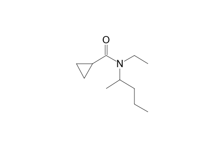 Cyclopropanecarboxamide, N-(2-pentyl)-N-ethyl-