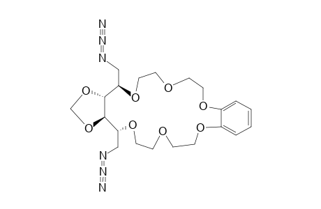 1,6-DIAZIDO-2,5-O-[BENZENE-1,2-DIYL-BIS-(OXYETHYLENEOXYETHYL)]-1,6-DIDEOXY-3,4-O-METHYLENE-D-MANNITOL