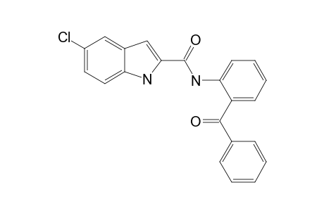N-(2-BENZOYLPHENYL)-5-CHLORO-1H-INDOLE-2-CARBOXAMIDE