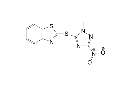 benzothiazole, 2-[(1-methyl-3-nitro-1H-1,2,4-triazol-5-yl)thio]-