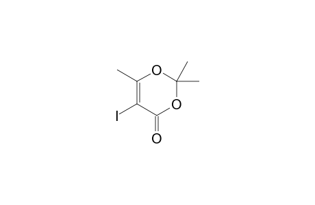 2,2,6-Trimethyl-5-iodo-1,3-dioxin-4-one