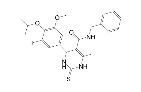 N-benzyl-4-(3-iodo-4-isopropoxy-5-methoxyphenyl)-6-methyl-2-thioxo-1,2,3,4-tetrahydro-5-pyrimidinecarboxamide