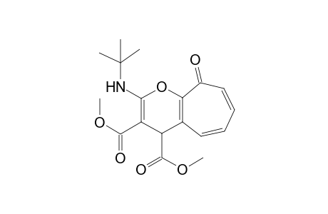 Dimethyl 2-(tert-Butylamino)-4,9-dihydro-9-oxocyclohepta[b]pyran-3,4-dicarboxylate