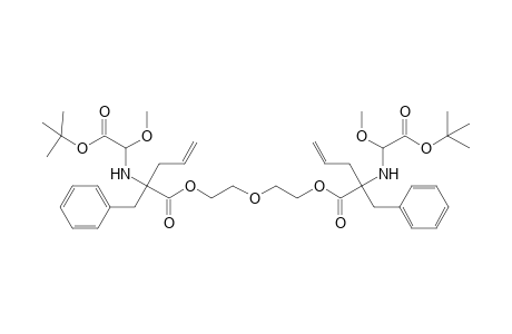 2-Benzyl-2-(tert-Butoxycarbonylmethoxymethylamino)-pent-4-enoic acid 2-{2-[2-benzyl-2-(tert-butoxycarbonylmethoxymethoxymethhylamino)pent-4-enoyloxy]ethoxy}ethyl ester