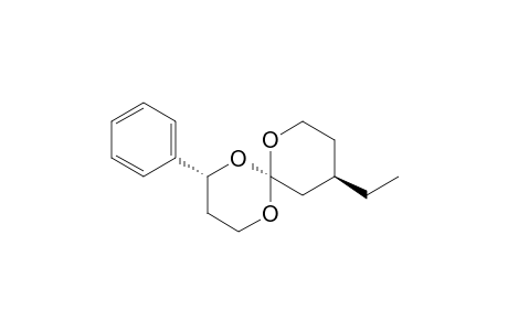 (2R,6S,10R)-4-Phenyl-10-ethyl-1,5,7-trioxaspiro[5.5]undecane