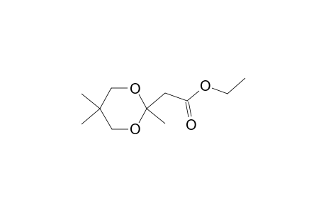 Ethyl 2-(2,5,5-trimethyl-1,3-dioxan-2-yl)acetate