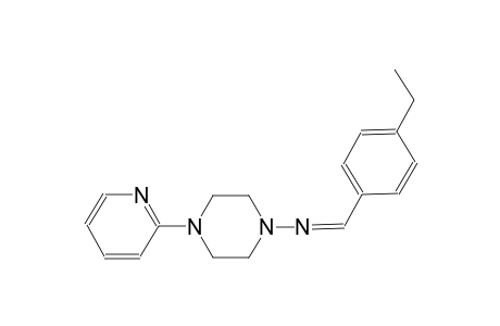 1-piperazinamine, N-[(Z)-(4-ethylphenyl)methylidene]-4-(2-pyridinyl)-