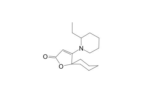 Furan-2(5H)-one, 4-(2-ethyl-1-piperidyl)-5-spirocyclohexane-