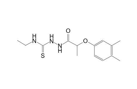 2-[2-(3,4-dimethylphenoxy)propanoyl]-N-ethylhydrazinecarbothioamide