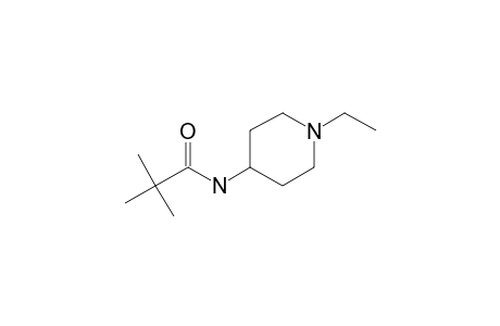 1-Ethyl-4-piperidinamine, N-trimethylacetyl-