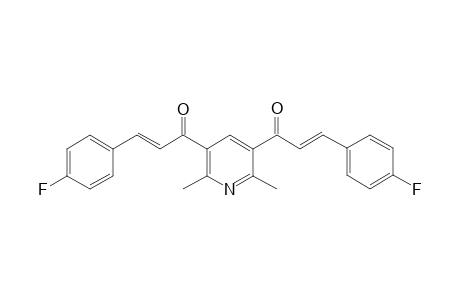 3,5-bis[2'-(4"-Fluorophenyl))ethenylcarbonyl]-2,6-dimethylpyridine