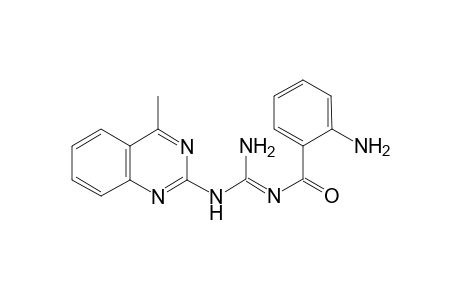 Guanidine, N-(2-aminobenzoyl)-N'-(4-methylquinazolin-2-yl)-