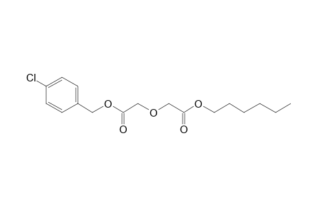 Diglycolic acid, 4-chlorobenzyl hexyl ester