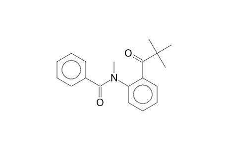 Benzamide, N-methyl-N-(2'-t-butylcarbonylphenyl)-