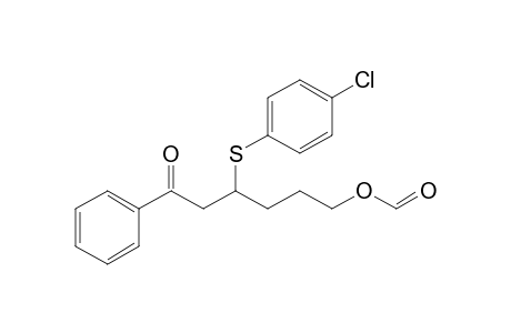 1-Benzoyl-2-(4-chlorothiophenoxy)-5-pentyl formate