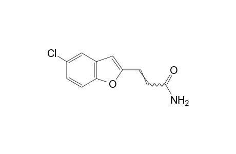 5-chloro-2-benzofuranacrylamide