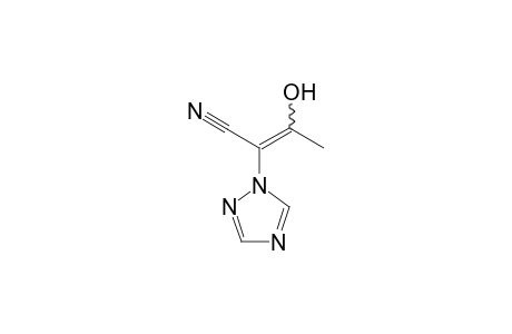 1H-1,2,4-Triazole-1-acetonitrile, alpha-(1-hydroxyethylidene)-