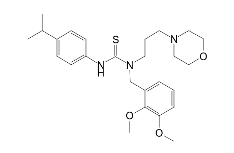 thiourea, N-[(2,3-dimethoxyphenyl)methyl]-N'-[4-(1-methylethyl)phenyl]-N-[3-(4-morpholinyl)propyl]-