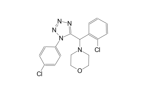 morpholine, 4-[(2-chlorophenyl)[1-(4-chlorophenyl)-1H-tetrazol-5-yl]methyl]-