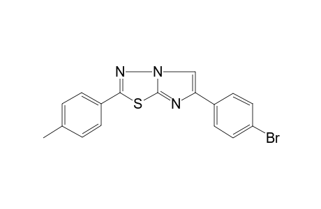 6-(4-Bromo-phenyl)-2-p-tolyl-imidazo[2,1-b][1,3,4]thiadiazole