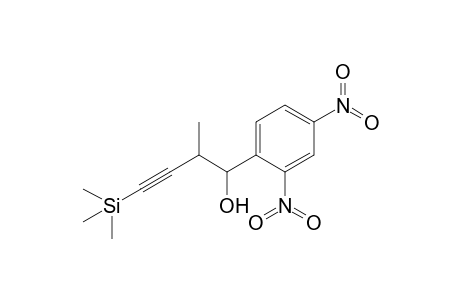 1-(2',4'-Dinitrophenyl)-2-methyl-4-(trimethylsilyl)but-3-yn-1-ol