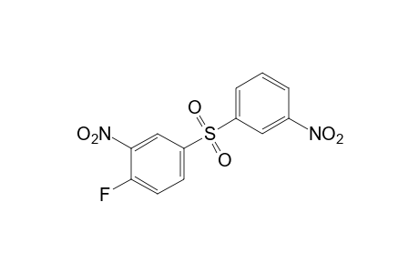 4-fluoro-3-nitrophenyl m-nitrophenyl sulfone