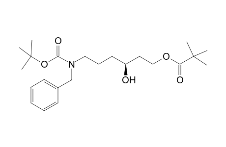 (S)-6-(N-Benzyl-N-tert-butoxycarbonyl)-3-hydroxyhexyl pivalate