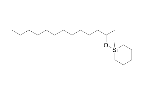 1-Methyldodecyl 1-methyl-1-silinanyl ether