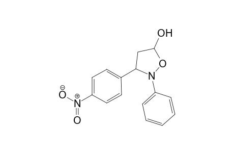 (+)-5-Hydroxy-3-(4-nitrophenyl)-2-phenylisoxazolidine
