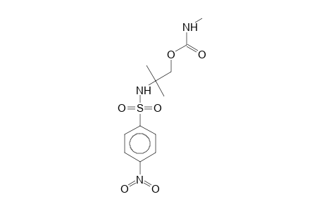 2-Methyl-2-(4-nitrobenzenesulfonamido)propyl N-methylcarbamate