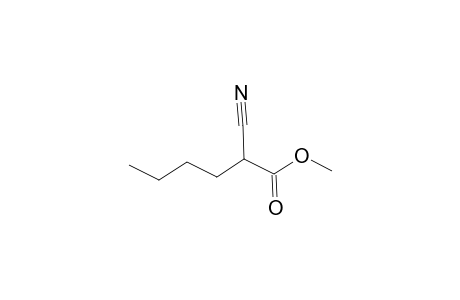 Hexanoic acid, 2-cyano-, methyl ester