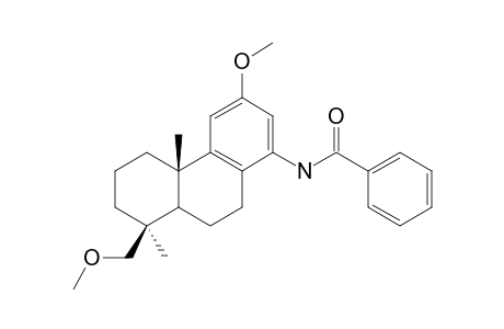 N-(12,19-dimethoxypodocarpa-8,11,13-trien-14-yl)benzamide