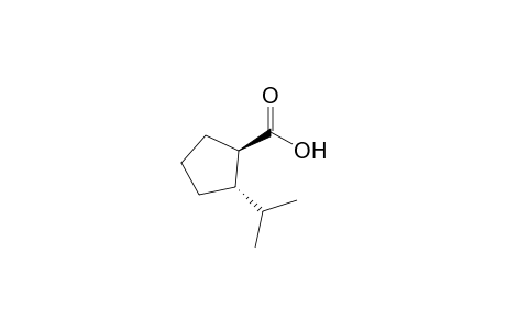 (1R,2S)-2-Isopropylcyclopentanecarboxylic acid