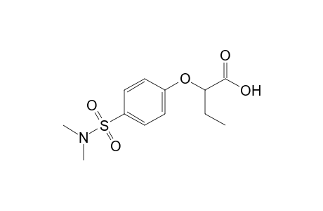 2-[p-(dimethylsulfamoyl)phenoxy]butyric acid